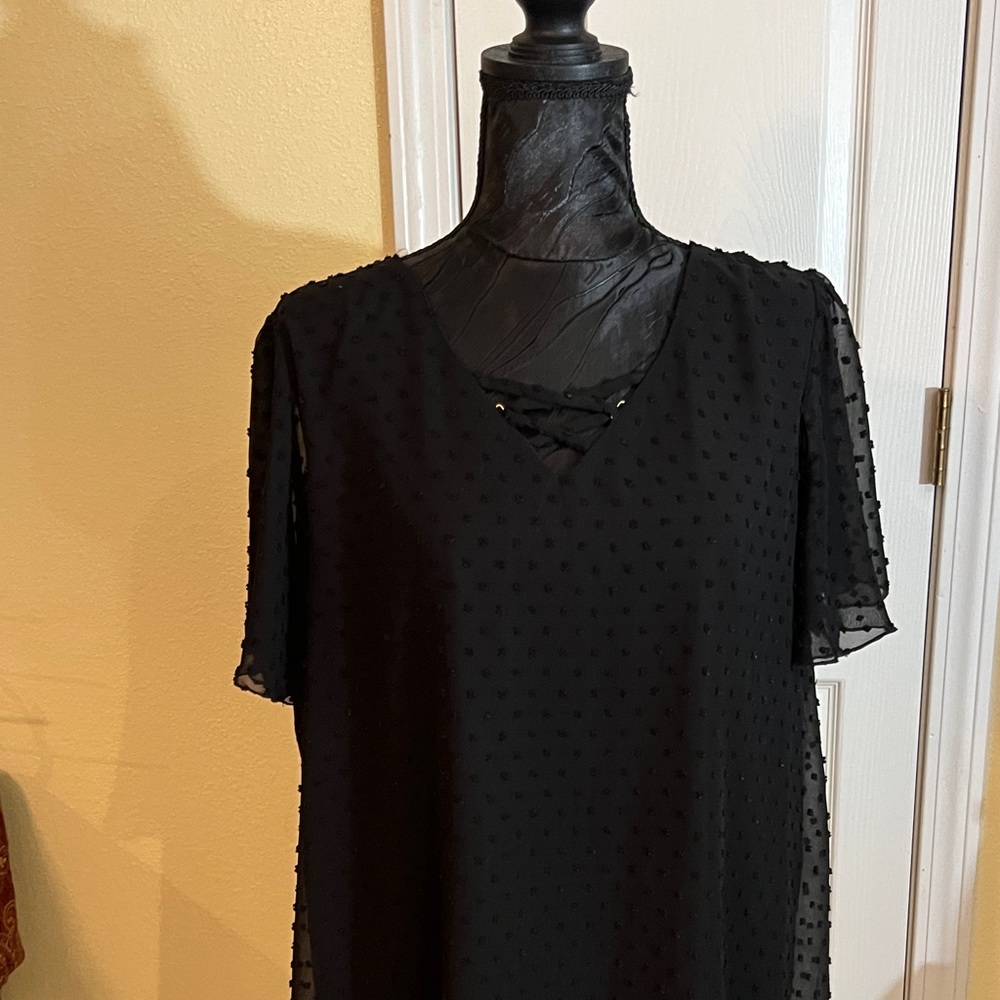 Elegant Black Women's Blouse